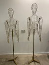 2 x wire mannequin , wire dummie 70s seventies