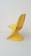 Set 4 yellow children's chair Casalino Junior - Alexander Begge for Casala -1970s