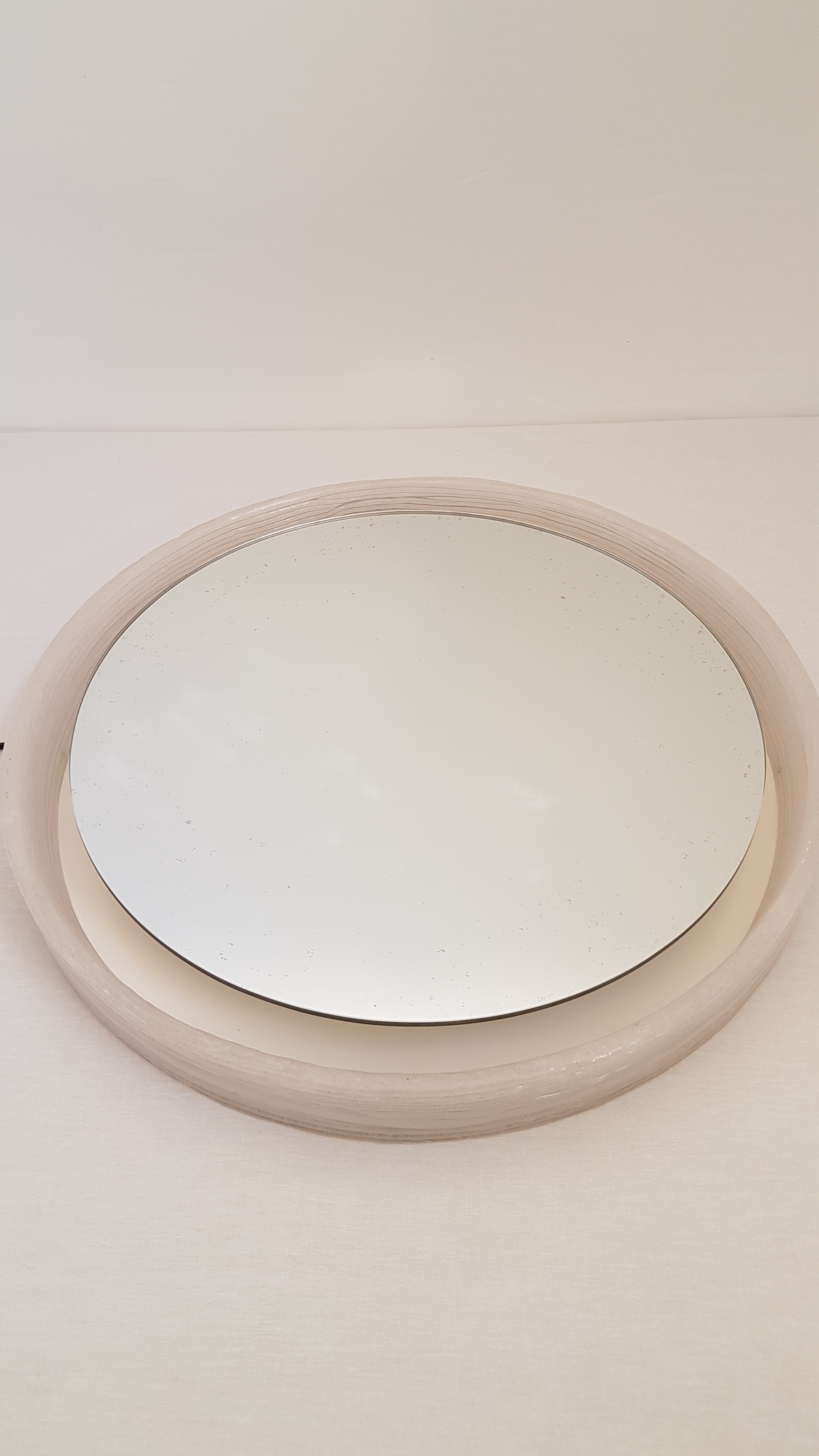 Round Hillebrand mirror - 1970s