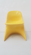 Set 4 yellow children's chair Casalino Junior - Alexander Begge for Casala -1970s