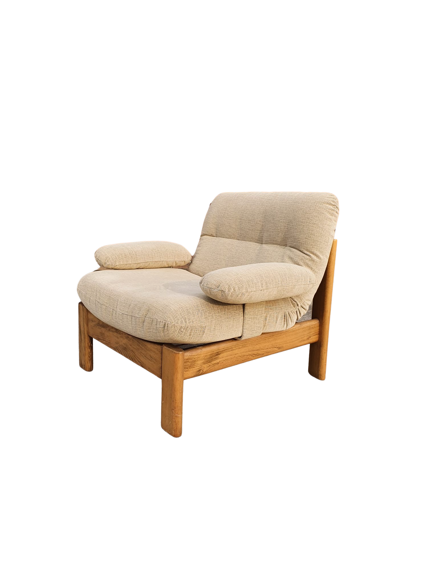 2 x vintage lounge chair fauteuil 1970.